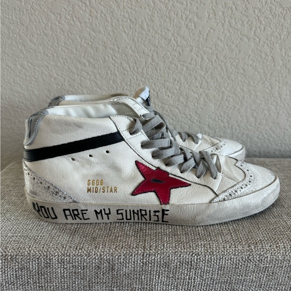 New! Golden GooseMid Star Shoes - Picture 8 of 9